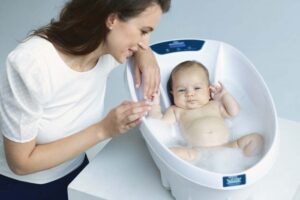 Ванночка детская Baby Patent Aqua Scale (V3) с электронными весами и термометром 13
