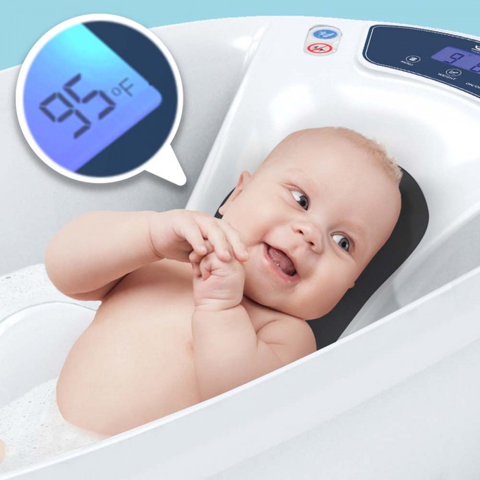 Ванночка детская Baby Patent Aqua Scale (V3) с электронными весами и термометром 9