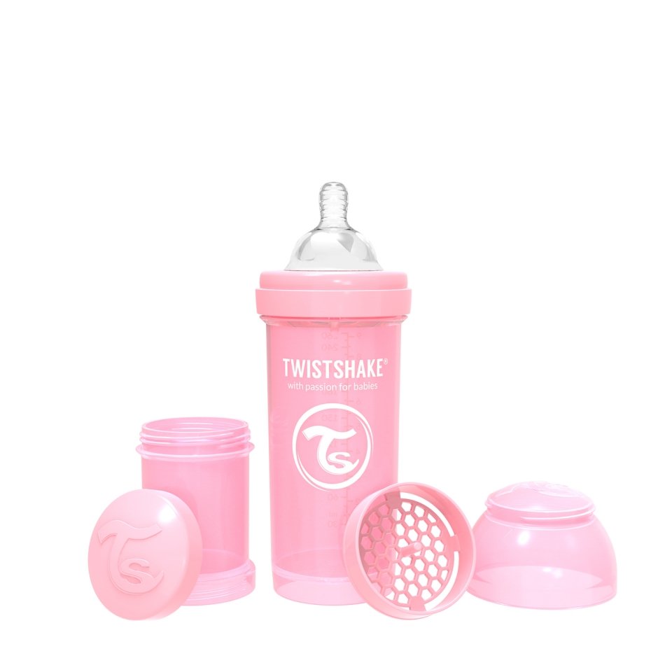 Бутылочка антиколиковая Twistshake для кормления 260 мл. 1