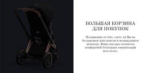 Коляска с прогулочным блоком и рамой Cybex PRIAM IV FE JS Wings 23