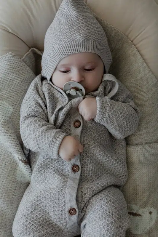 026a7432 Шапка детская Loomknits Elf Светло-серый 2