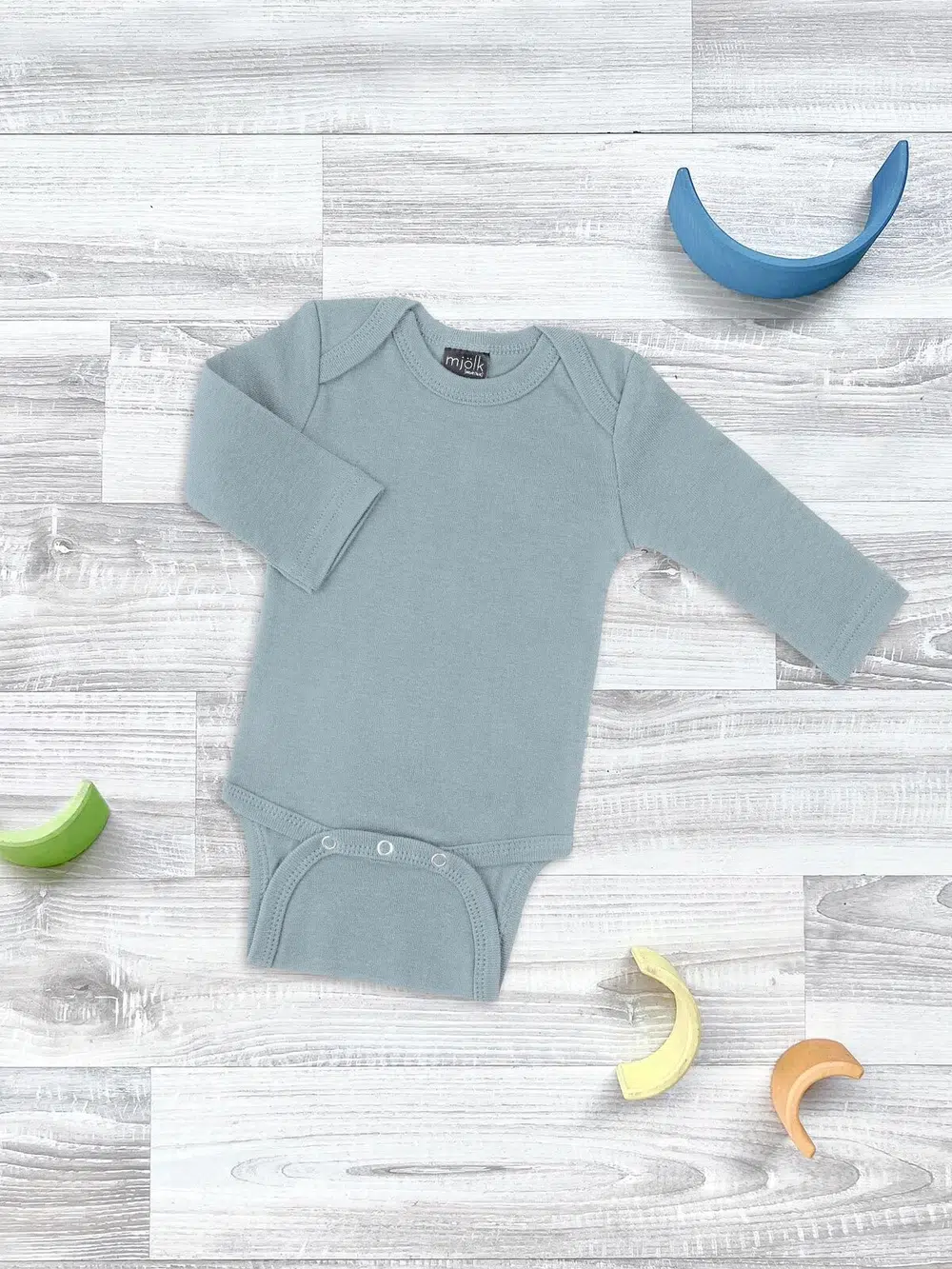 6256070_СОВ__1_ Боди Mjolk Baby Blue с длинным рукавом 1