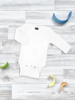 Боди Mjolk White с длинным рукавом 3