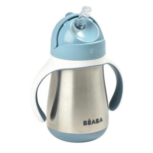 Поильник термос Beaba / TASSE PAILLE INOX 250ML W 8