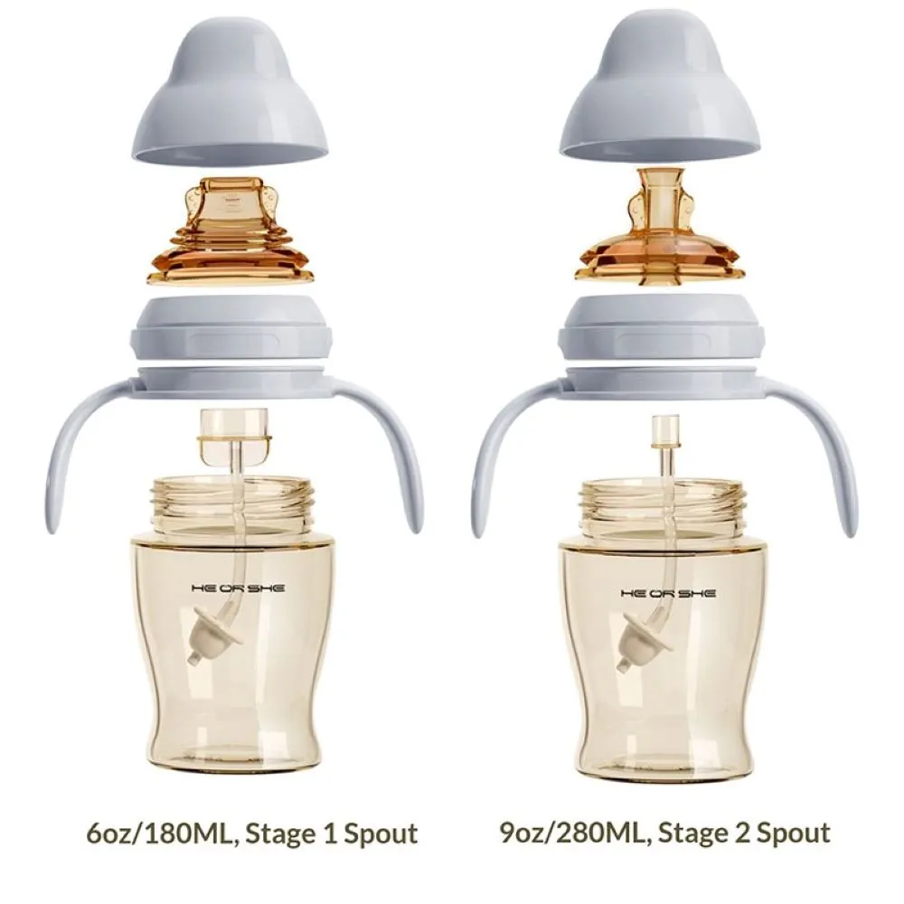 Соломинка сменная HEORSHE Dental-care Sippy Cup для поильника с щёточкой 5