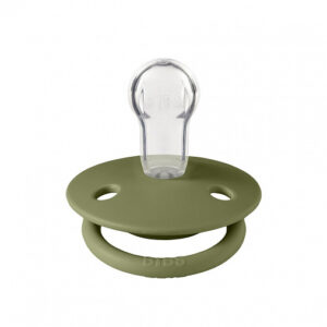 1010275_BIBS_DE_LUX_Olive_1 Пустышка латексная BIBS De Lux Latex Olive 0+ мес. 8
