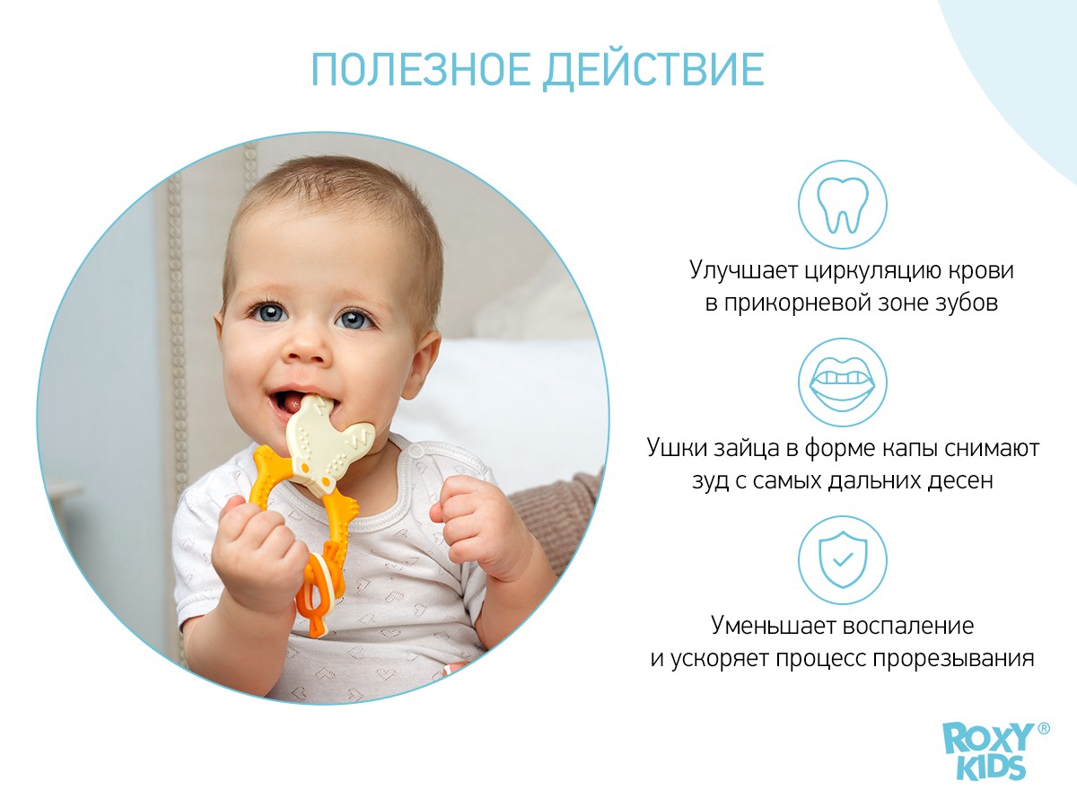 Прорезыватель Roxy Kids BUNNY 4