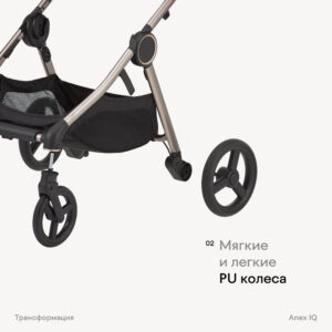Коляска 2в1 Anex IQ Basic NEW 48