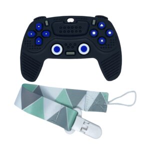 Прорезыватель Roxy Kids силиконовый Игровой джойстик с держателем в футляре 9