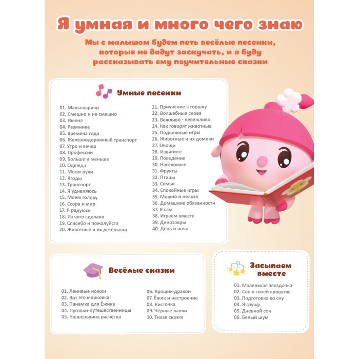 1054955_2438897 Игрушка интерактивная музыкальная alilo Малышарики. Модель Нюшенька R1. 7