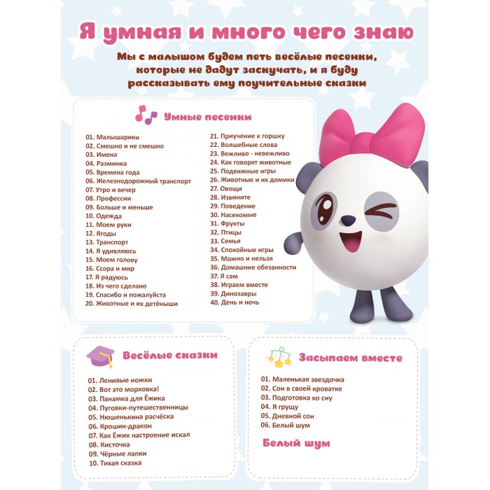 Игрушка интерактивная музыкальная alilo Малышарики. Модель Пандочка R1. 5