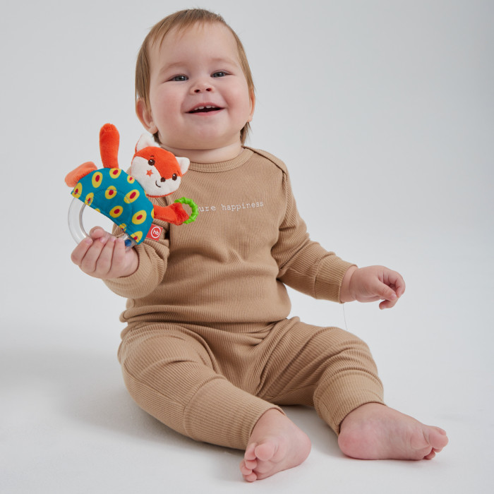 1270996_3100790 Погремушка-шуршалка Happy Baby ЛИСИЧКА ЛЮСЯ 13