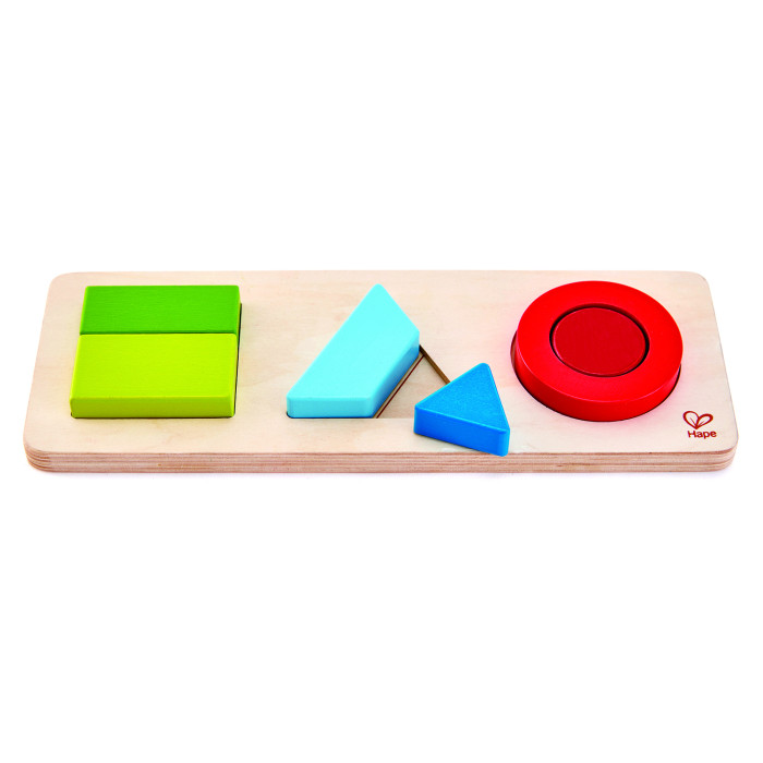 Игрушка Hape сортер деревянный "Цвета и формы" (7 предметов) 1