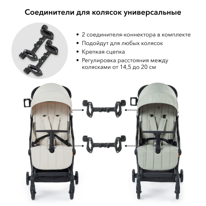 1415117_3546321 Соединитель для колясок Happy Baby универсальный 7