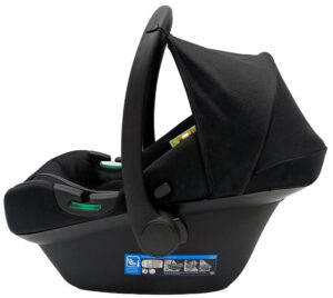 Автокресло группы 0+ Sweet Baby Elegante Stella Black (с адаптером) 4