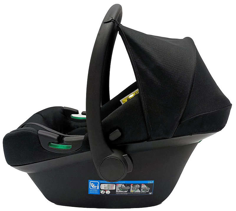 Автокресло группы 0+ Sweet Baby Elegante Stella Black (с адаптером) 2