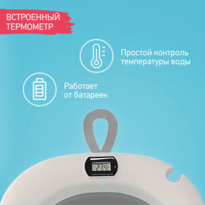 2jiaf4qdots9ocfhnrlf6v1jltbx3riz Ванночка складная Roxy Kids с термометром и матрасиком 20