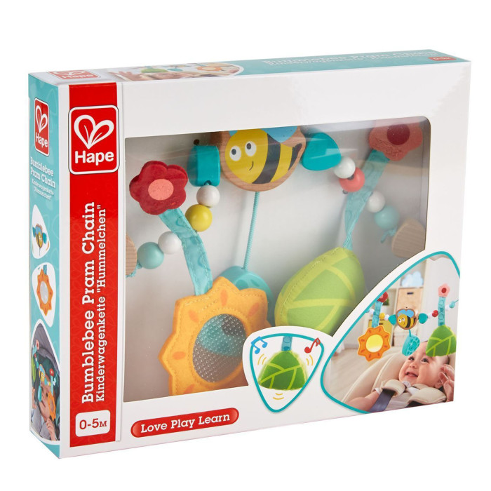 Цепочка для колясок со шмелем Hape 4