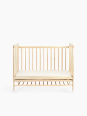 95046_natural_19 Кроватка детская Happy Baby MIRRA LIGHT c матрасом и простынёй 32
