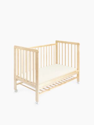95046_natural_21 Кроватка детская Happy Baby MIRRA LIGHT c матрасом и простынёй 36