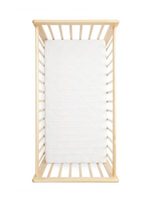 95046_natural_3 Кроватка детская Happy Baby MIRRA LIGHT c матрасом и простынёй 28