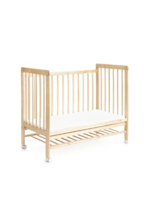 95046_natural_5 Кроватка детская Happy Baby MIRRA LIGHT c матрасом и простынёй 26