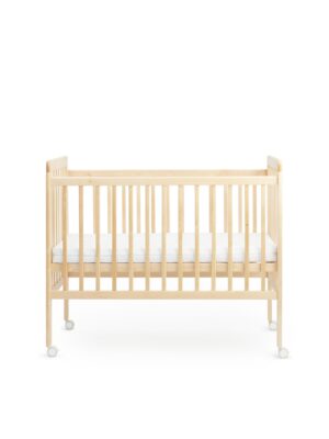 95046_natural_6 Кроватка детская Happy Baby MIRRA LIGHT c матрасом и простынёй 22
