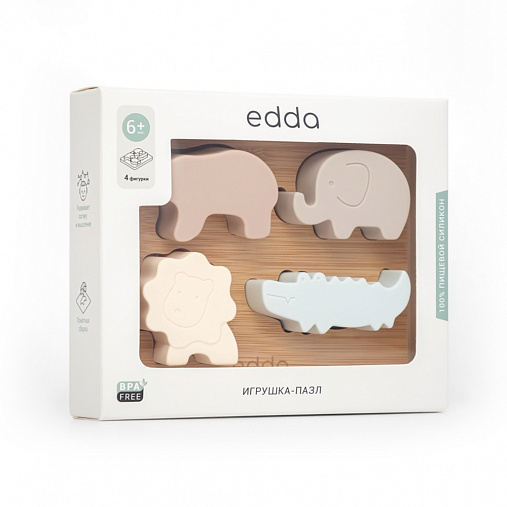edda_pazl_2 Игрушка-пазл Edda Зверята 3