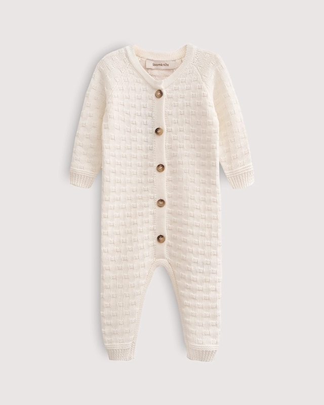 img_27 Комбинезон детский Loomknits Кремовый LW5280 1
