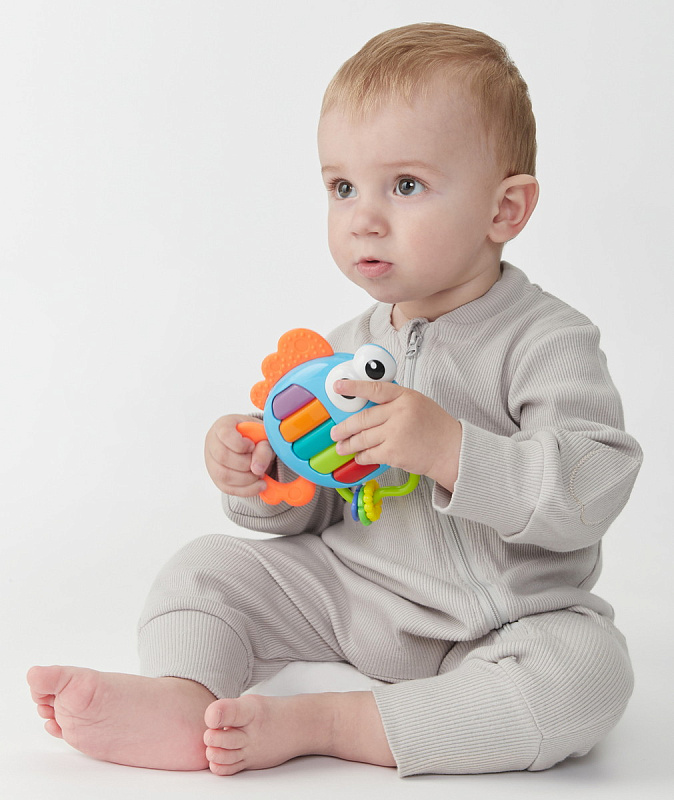 Игрушка музыкальная Happy Baby PIANO FISH 5