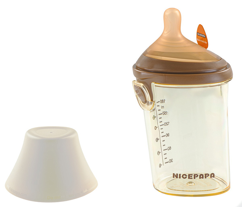 Бутылочка NICE PAPA антиколики/широкое горло 180 мл/ соска 0-3 мес 9