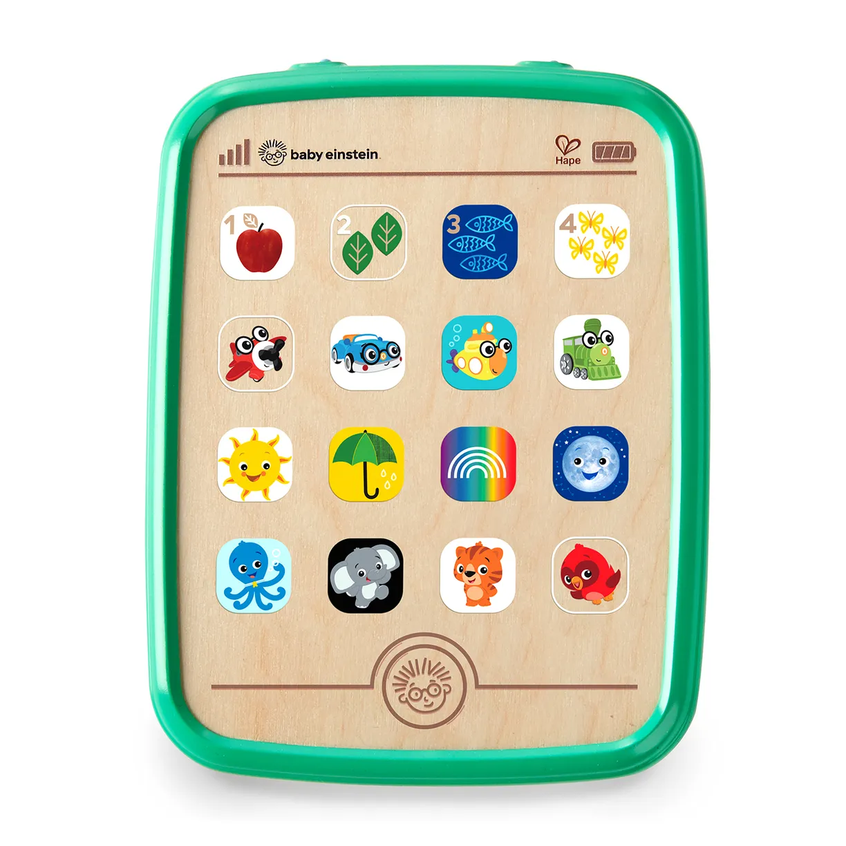 Игрушка музыкальная Hape развивающая, сенсорная "Планшет" 1