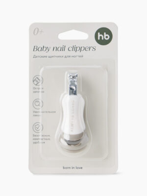 Щипчики детские для ногтей Happy Baby dark grey 16