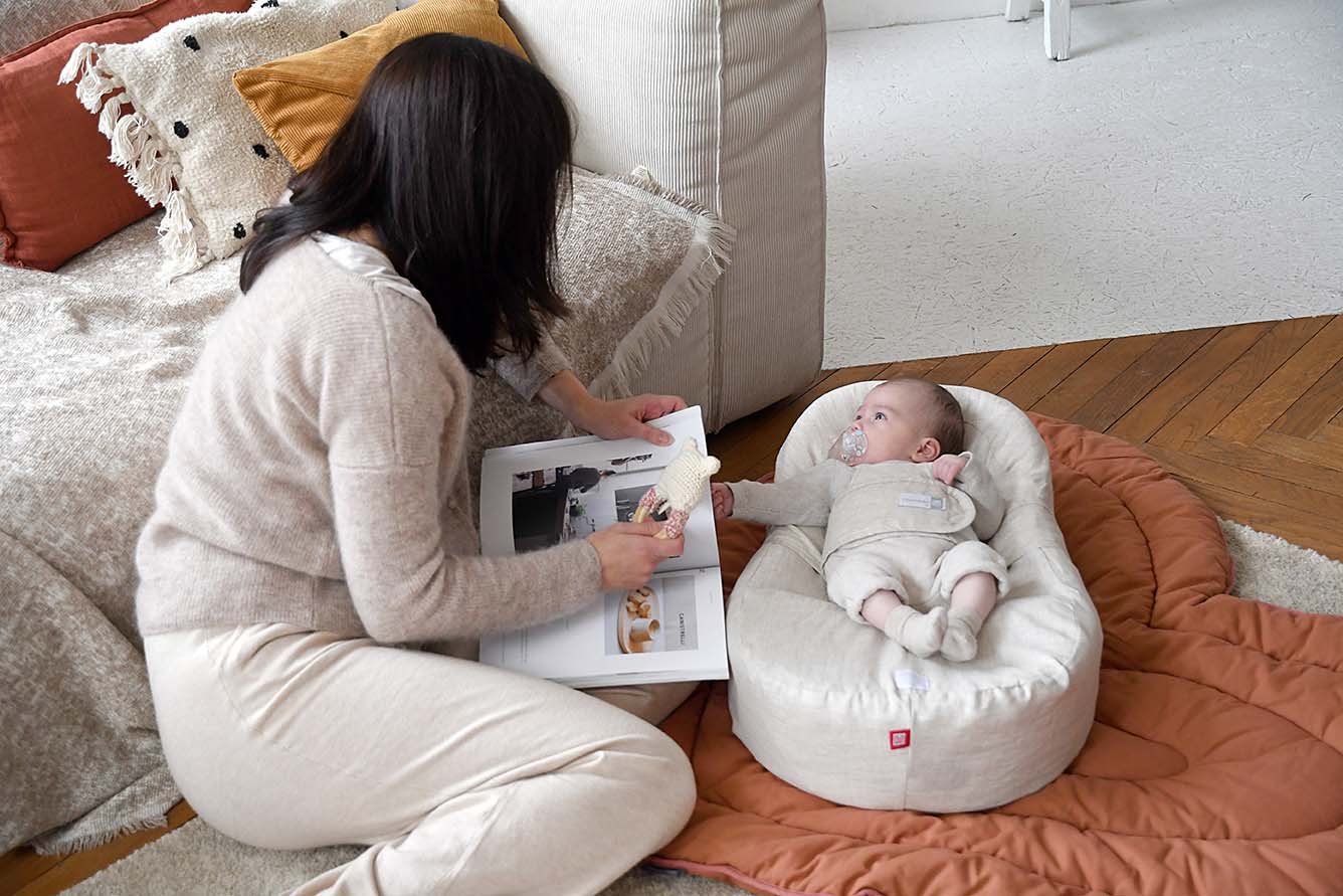 Кокон Red Castle COCOONABABY LIN NAT (avec drap) 5