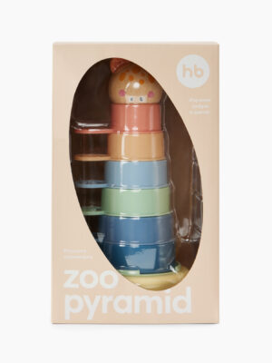 Игрушка развивающая пирамидка Happy Baby, ZOO PYRAMID 24