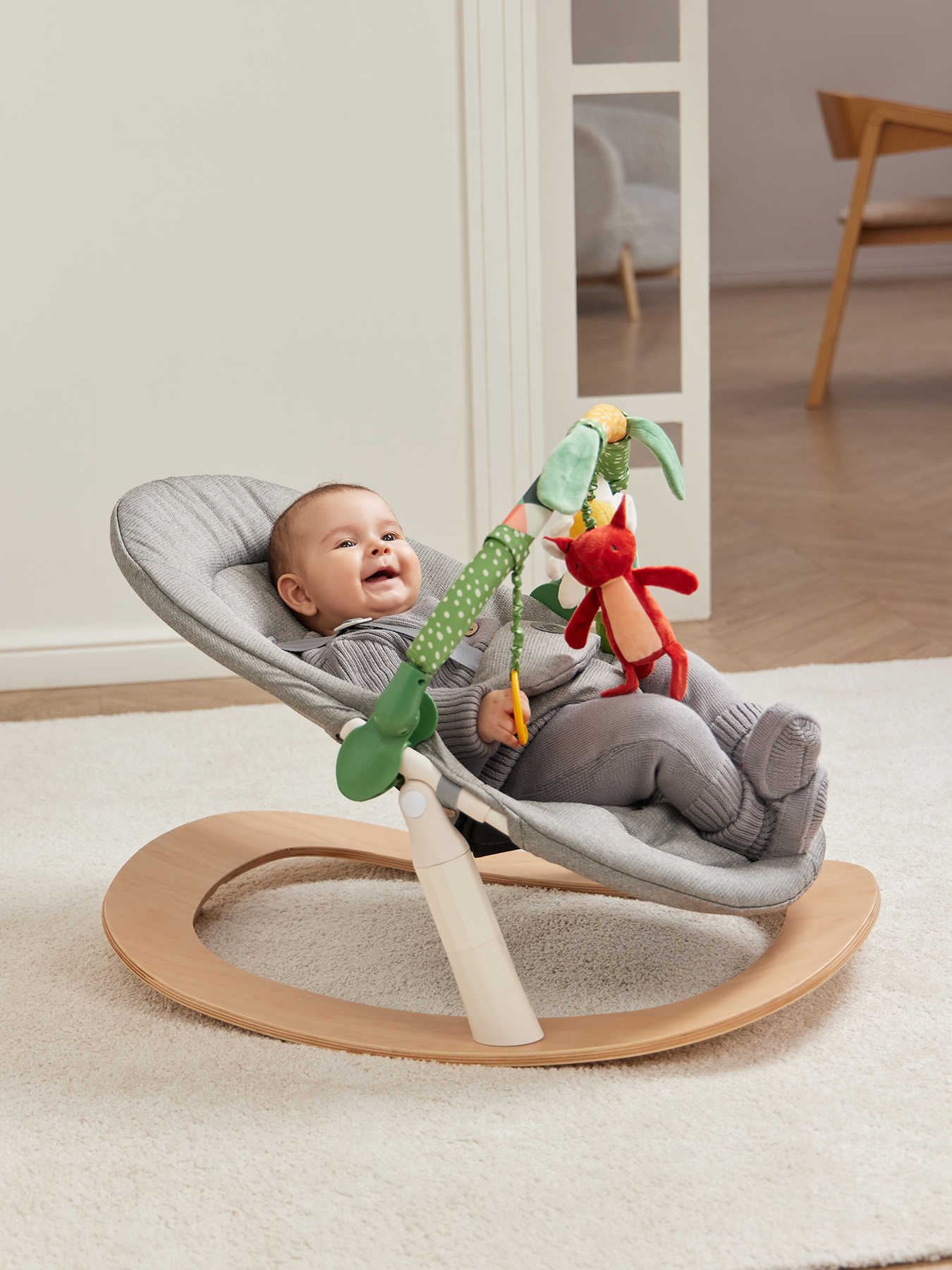 Шезлонг детский Happy Baby HAMMY 5