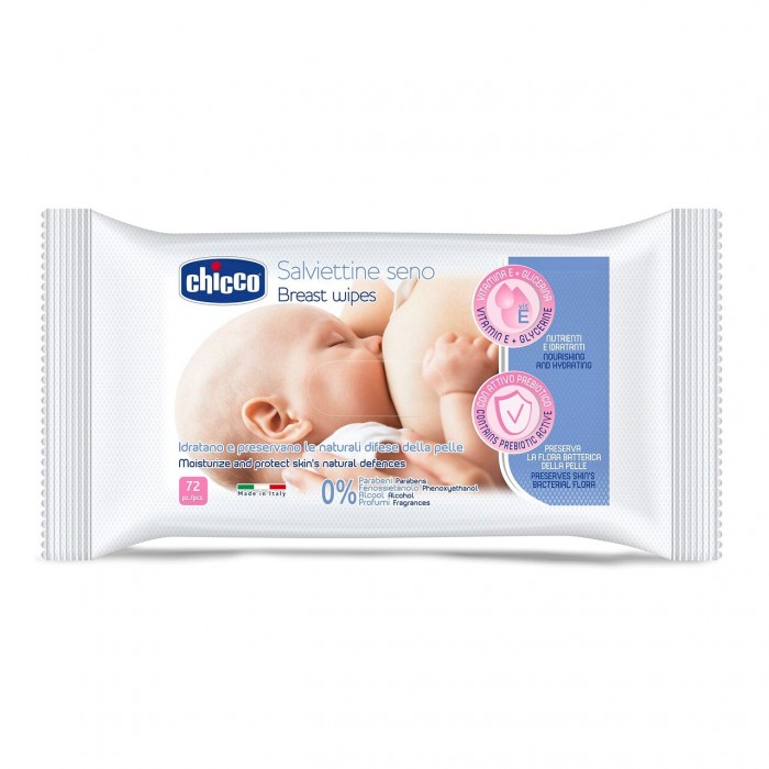 Салфетки для груди Chicco, 72 шт 1