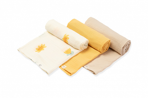 Пелёнки муслиновые BUBA KIDS 3 шт. 75х75 1