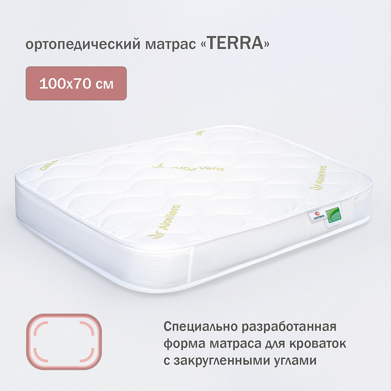 Матрас детский Antemi "TERRA" 100х70х12см 6