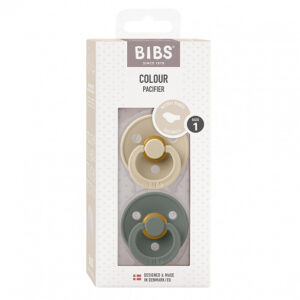 Набор пустышек латексных BIBS Colour Anatomical, 2 шт. 6+ мес. 4