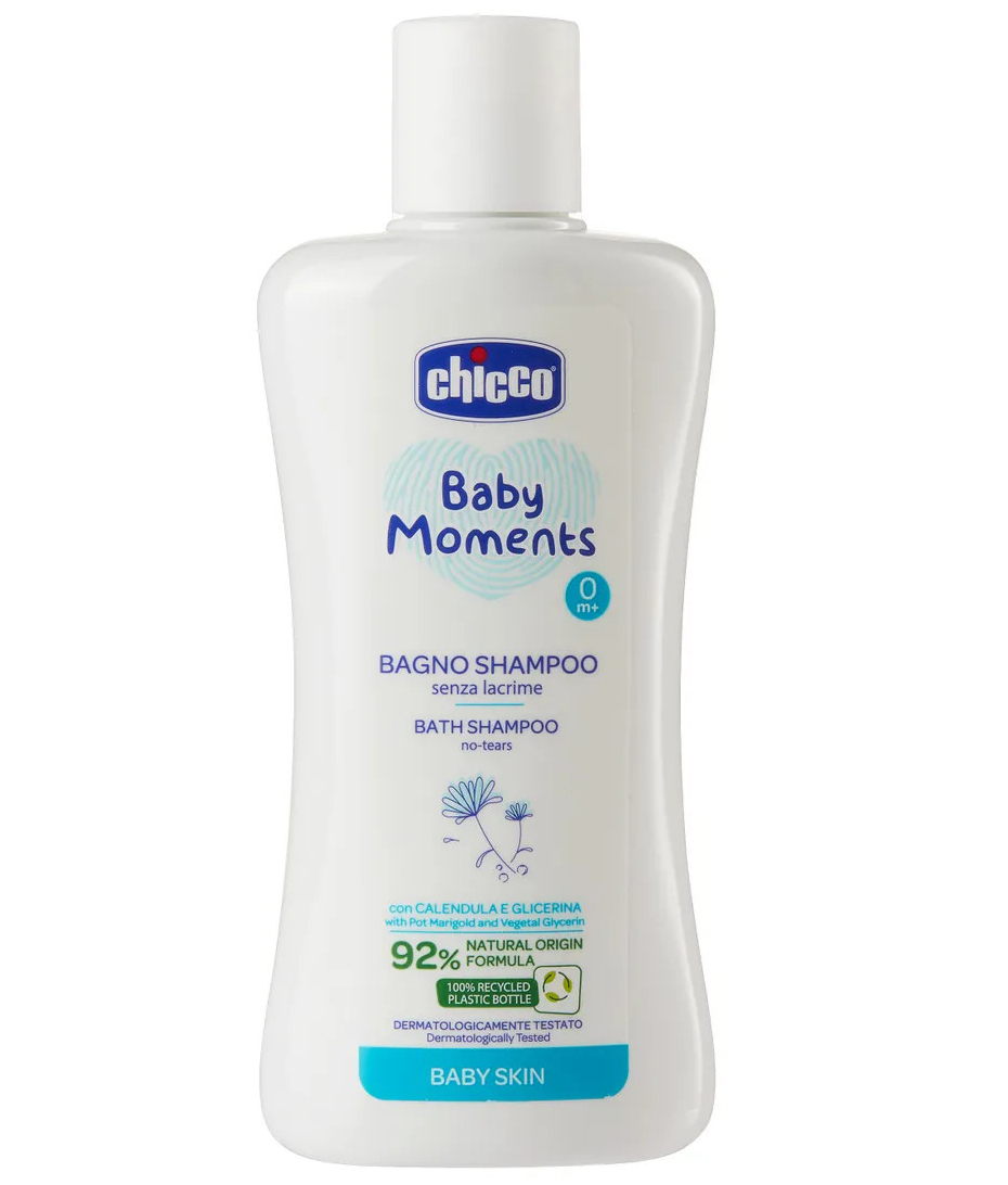 28727gsqghr5z7ynhmt5bt8m4j5wp298 Пена-шампунь без слез Chicco Baby Moments 200 мл 1