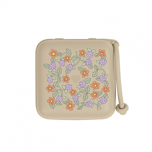 Контейнер для пустышки BIBS Liberty - Strawberries 1