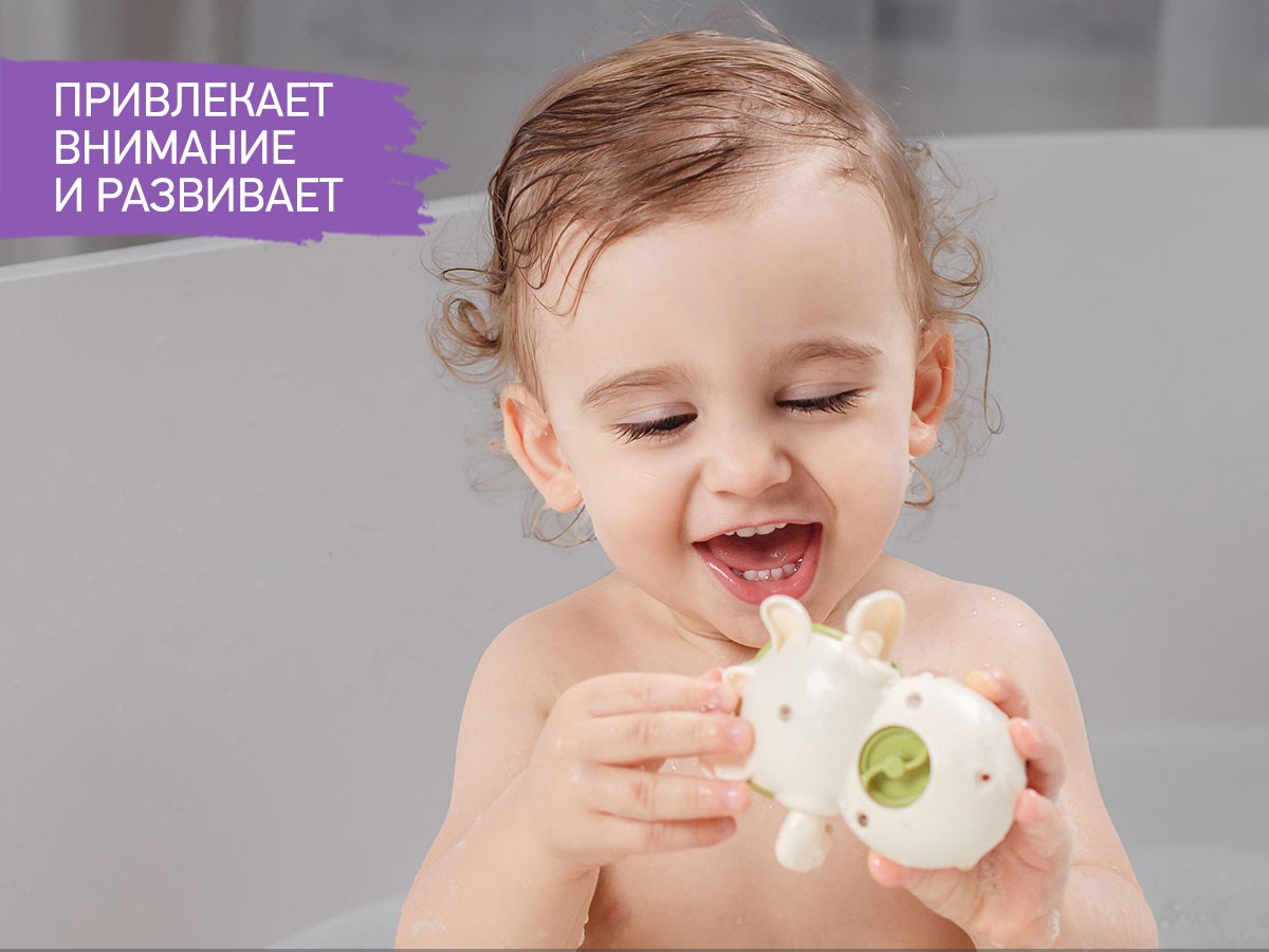 Игрушки для ванной заводные Roxy Kids 3 шт (черепаха, краб, птичка) 3