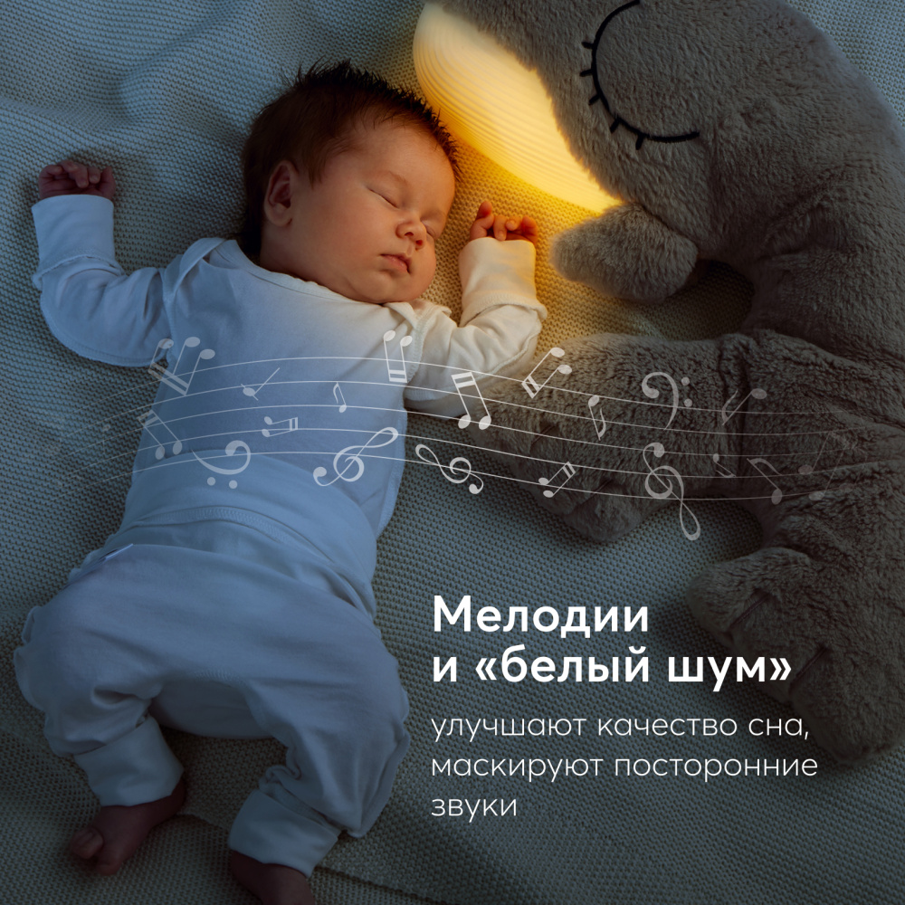 eh8n8ajfdemk7h7ldnystxxpk2pffw40 Игрушка мягкая Happy Baby WALLY THE WHALE (beige) 4