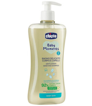 isrowmuzr7r1h2ax4qr7p282dzo4x14k Пена нежная для тела и волос Chicco Baby Moments 500 мл 8