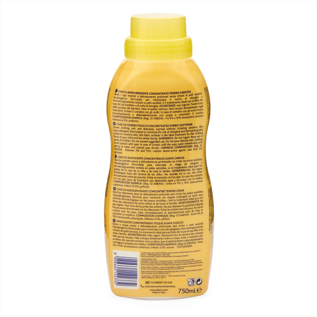 jkJoA7Ue-_h90OjAlCuu9FVCxXvice4f5uMM12FNFlo= Кондиционер для белья Chicco Tender Touch 750мл 3