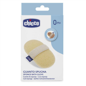 Губка для купания Chicco (спонж-рукавичка) 0м+ 6