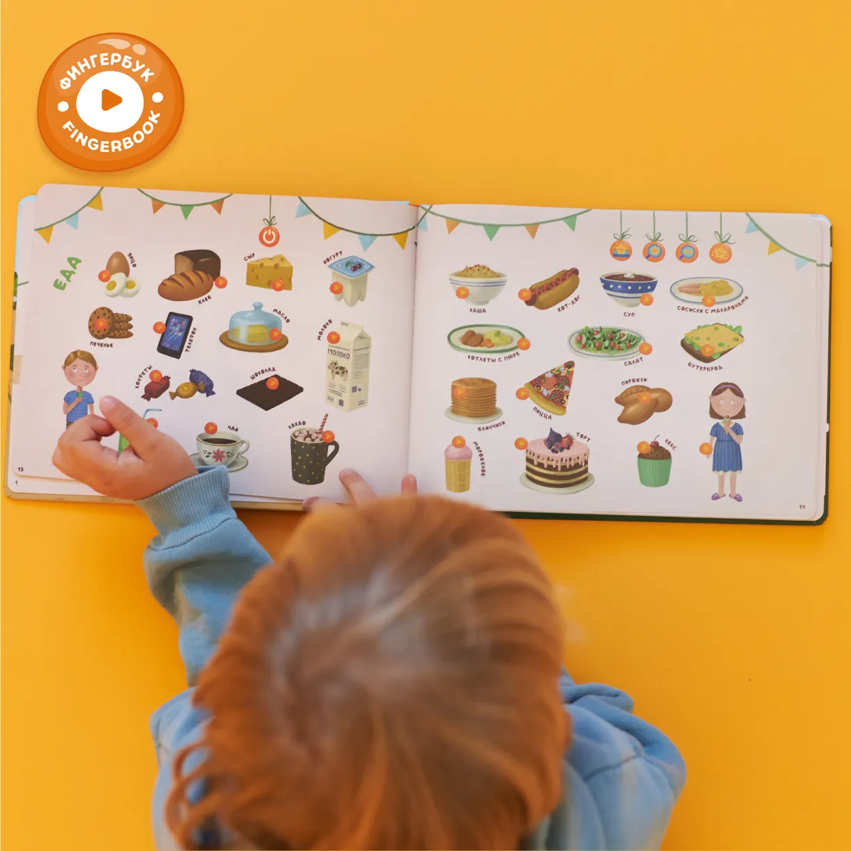 Книга интерактивная Abumba Fingerbook "Всё обо всём" 12