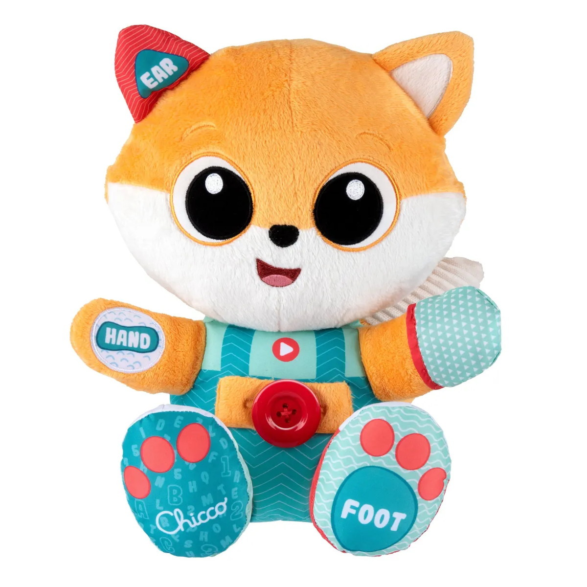 Игрушка мягкая Chicco "Говорящая лисичка" 1