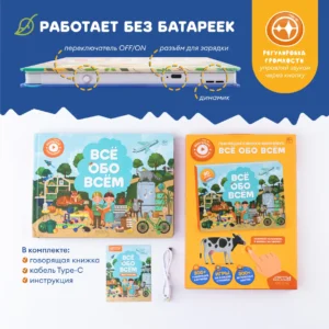 Книга интерактивная Abumba Fingerbook "Всё обо всём" 20